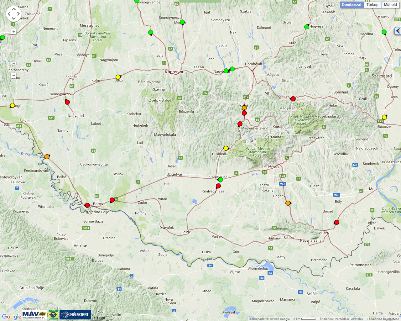 Megbénult a vasút, mindenhol a fák kidőlése miatt késnek a vonatok