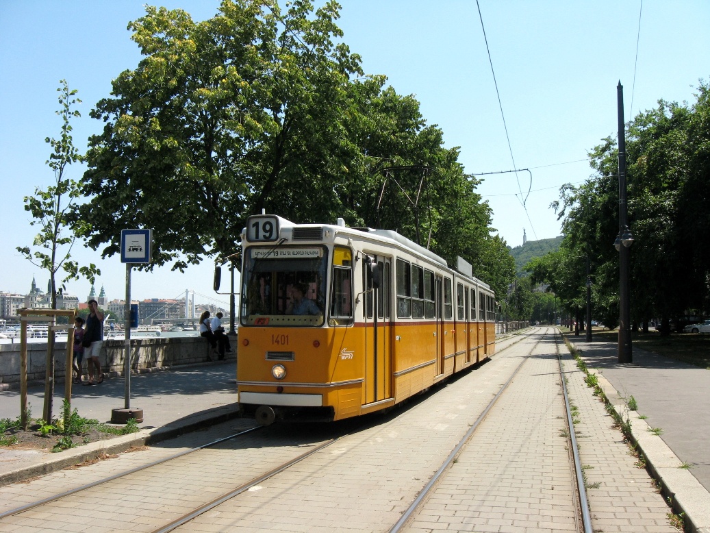 Ideiglenes végállomás a villamosnak<br>(fotó: Huber Márton)