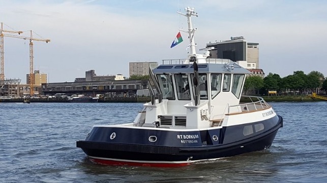 Rotterdam bikája, a Borkum (képek forrása: schiffundhafen.de)