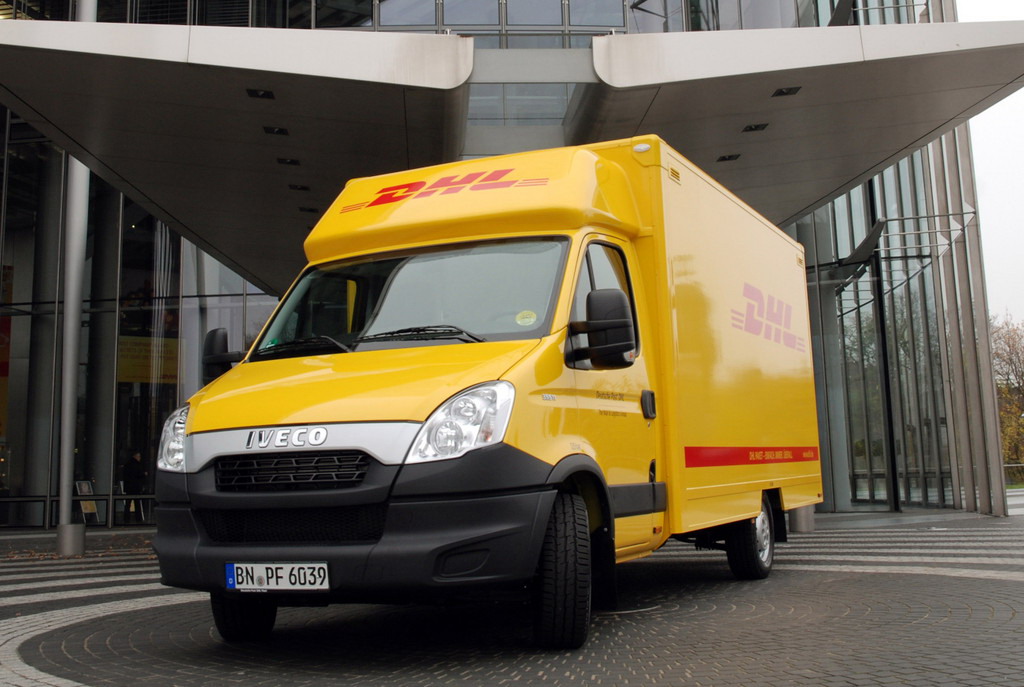 Az ötezredik Iveco Daily a DHL-nél <br /> (fotó: Iveco)