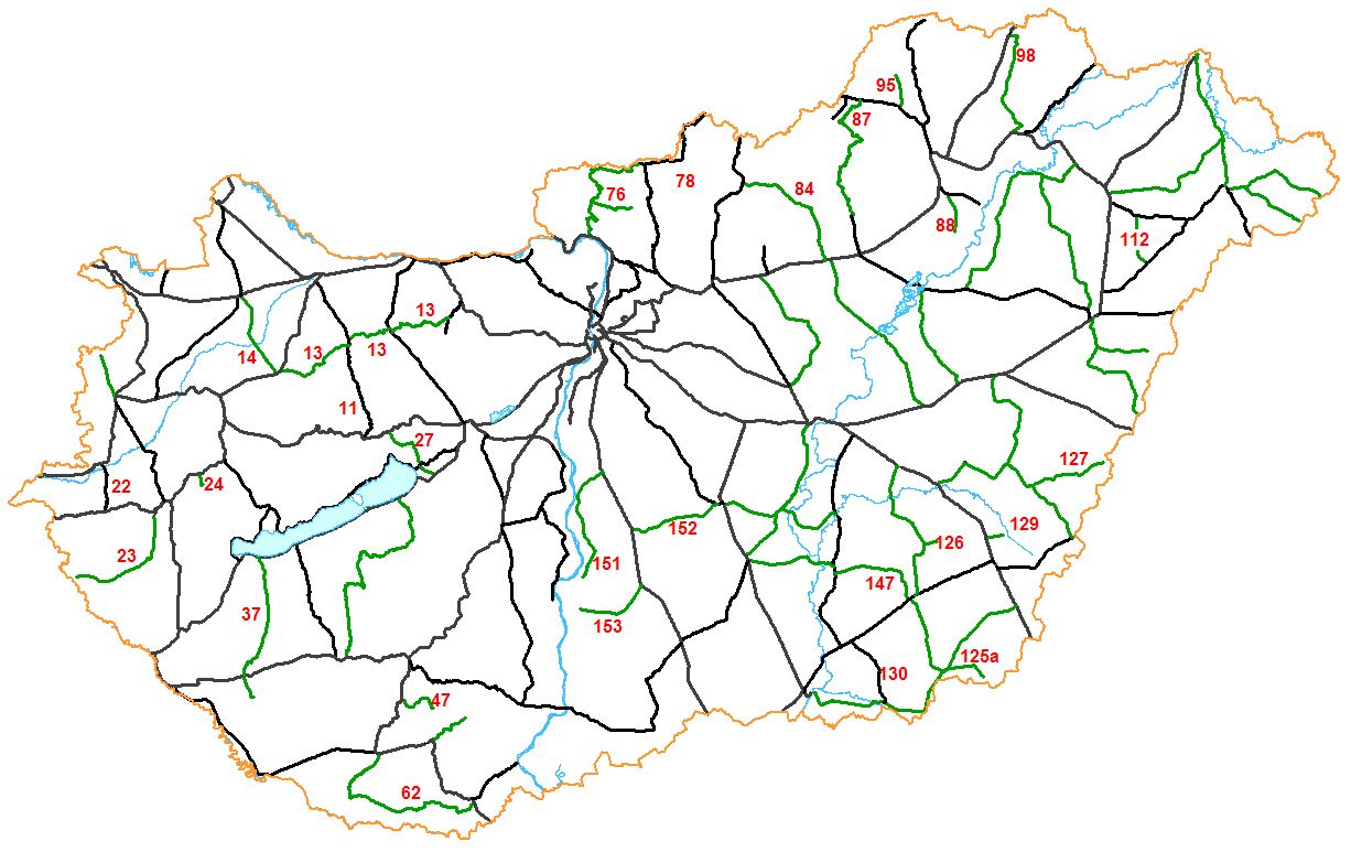 A 28-ak. A 2006-ban felröppent hírek szerint 28 mellékvonalon szüneteltetnék a forgalmat. Ezen vonalszakaszok menetrendi számát a térképen a piros számok jelzik. A szürkével jelölt vonalak a 2005. évi vasúti törvény szerint az országos törzshálózat részét képezik, a zöldek pedig az országos vasúti mellékvonalak. A leépítés terve tehát nem szigorúan a mellékvonalakat érinti