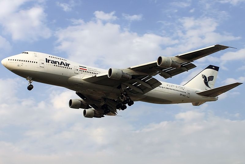 Az Iran Air egy még korosabb Boeing óriásgépe, egy 747-200-as<br>(fotó: wikimedia)