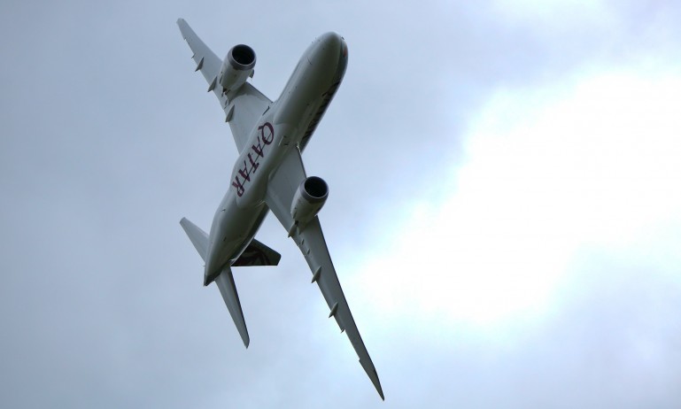 A Qatar első gépe tavaly Farnborough-ban: idén a párizsi szalonon is fellép