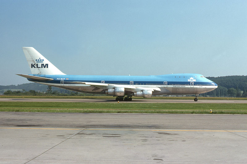 A KLM 747-ese