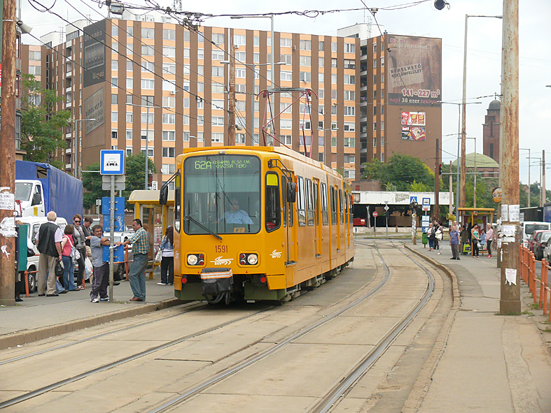 Szokássá vált, hogy az új kocsikat a 62A viszonylaton „pörgetik meg”