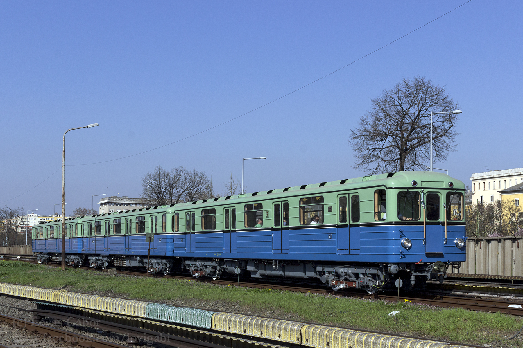 A BKV-nál felújították az első, 101-102-103-as Ev-kocsikat (fotó: Lovas Gábor)