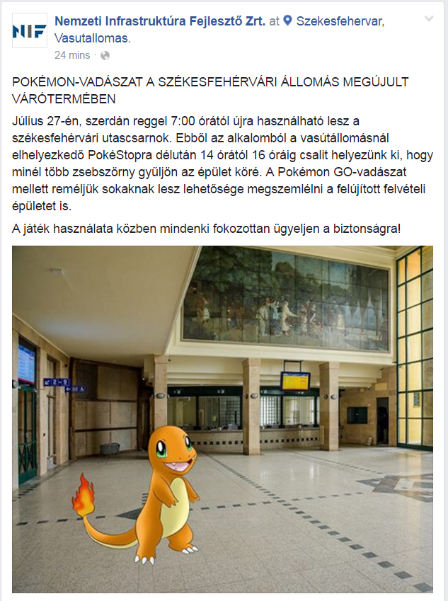 Kommentár nélkül, a NIF Facebookjáról