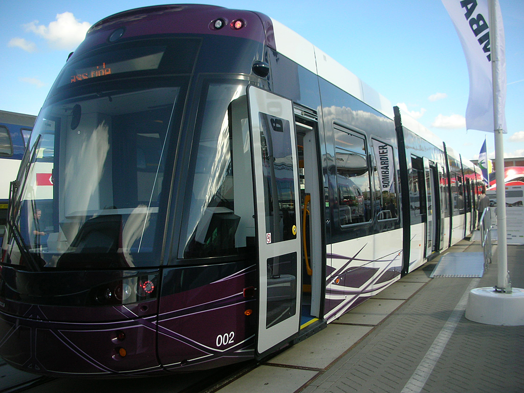 Bombardier Flexity2 alacsonypadlós villamos Blackpoolba<br>A képre kattintva fotógaléria nyílik