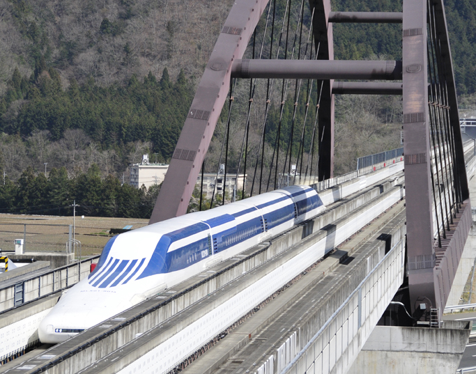 A maglev a jövő vasútja lehet: a Japánban épülő Csuó-sinkanszen lesz az első távolsági maglev-vonal (forrás: Railway Gazette)